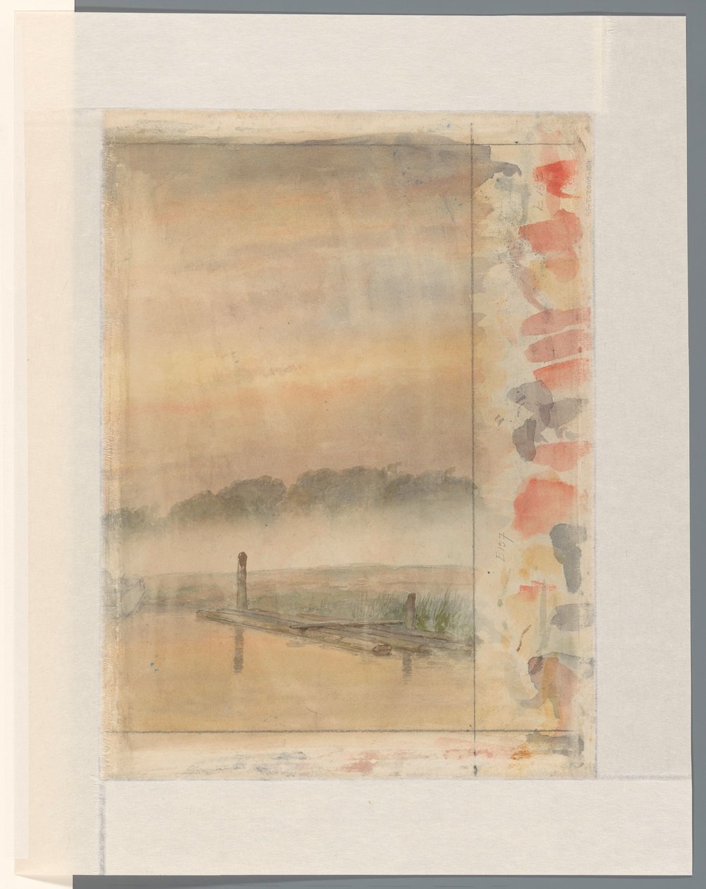 Pontile da Andreas Schelfhout
