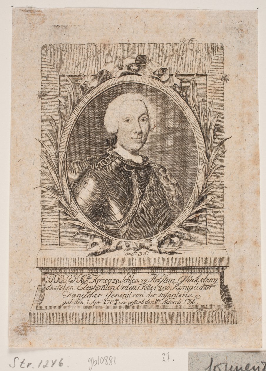 Duca Federico di Lyksburg da Andreas Støttrup