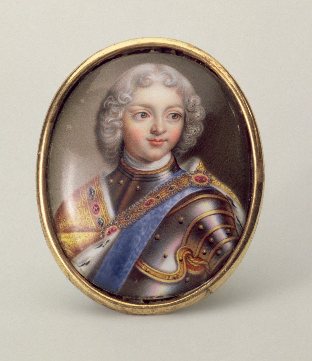 Ritratto di Pietro II, c.1727 da Andrei Grigorievich Ovsov