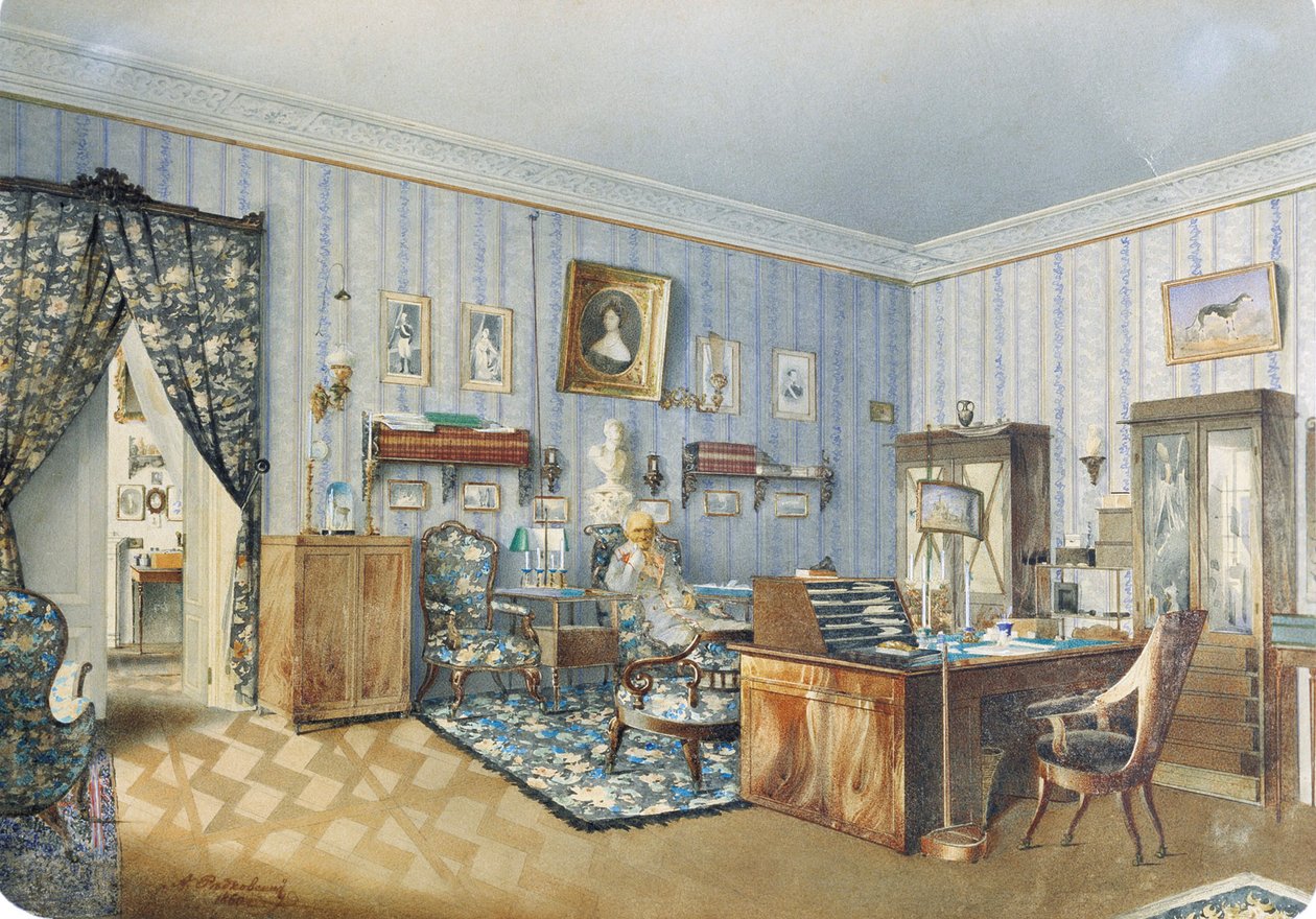 Interno da Andrei Alexeevich Redkovsky