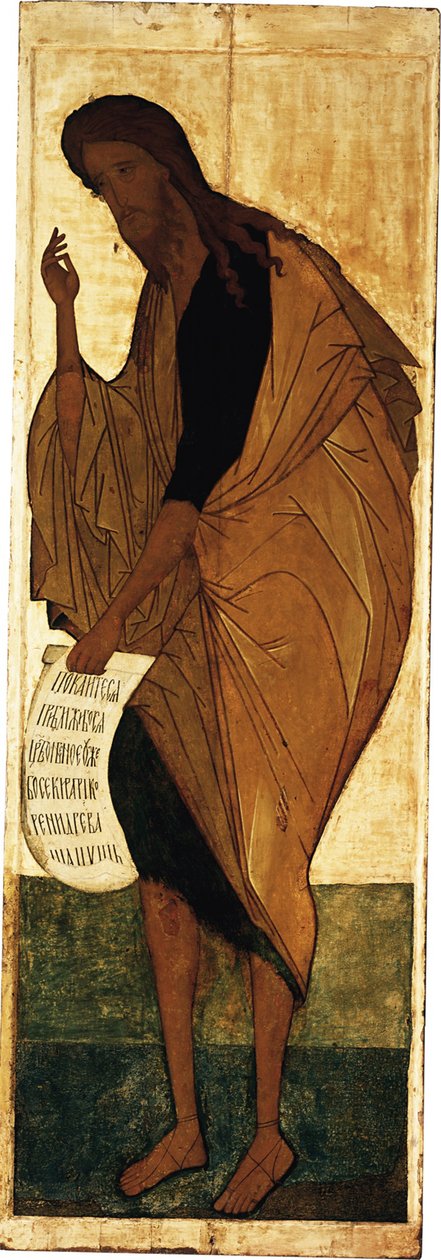 San Giovanni Battista da Andrei Rublev