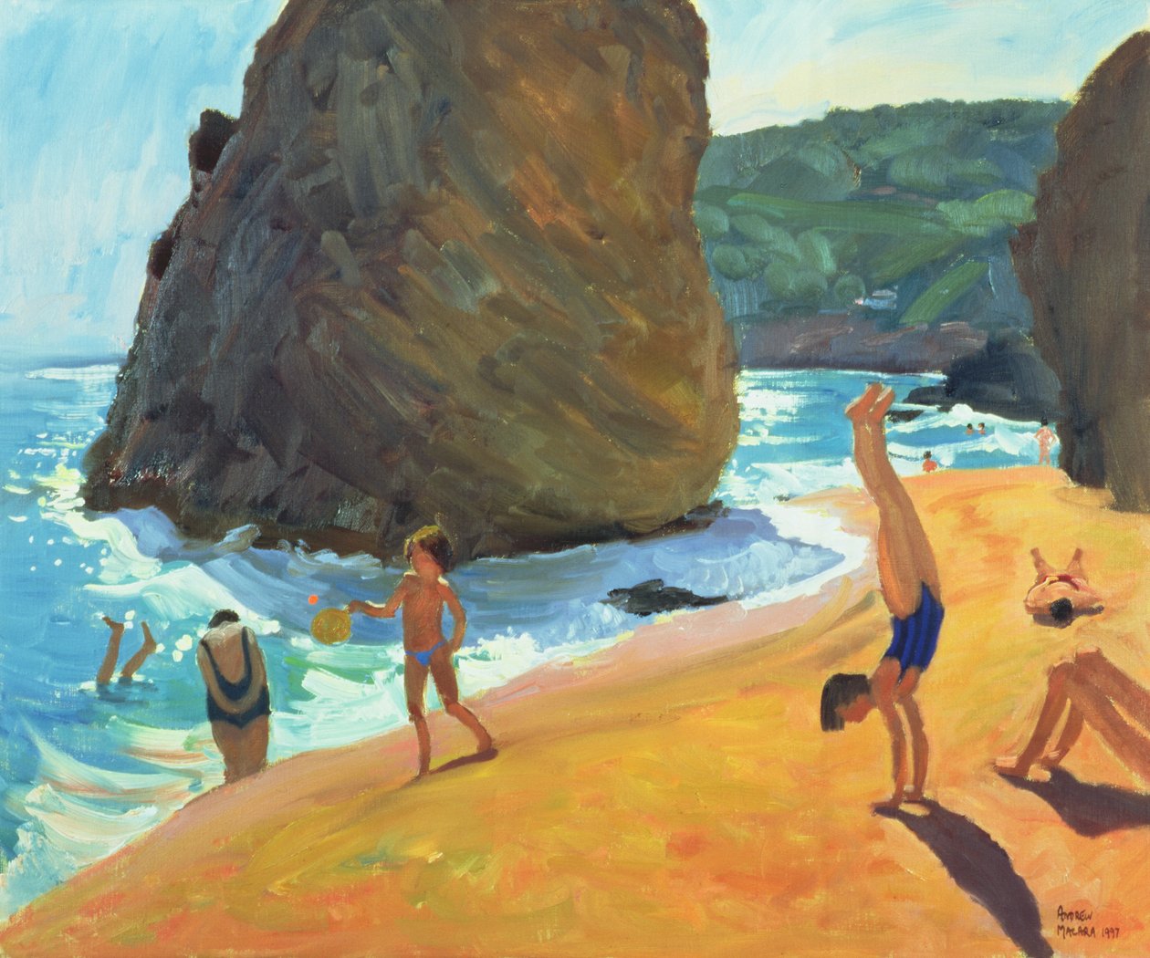 Mattina, Platja dos Rosais, Costa Brava, 1997 da Andrew Macara