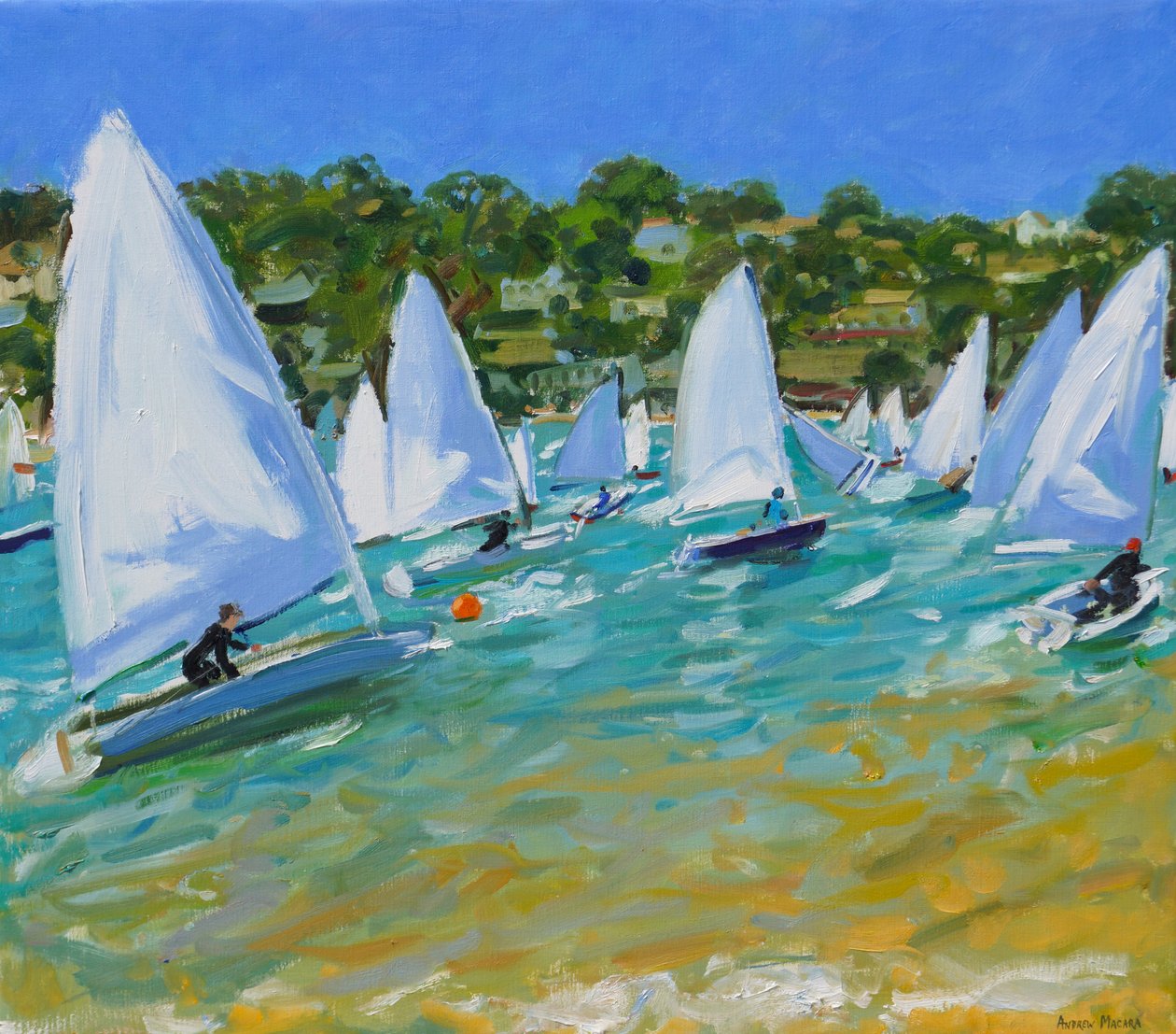 Regata di barche a vela da Andrew Macara