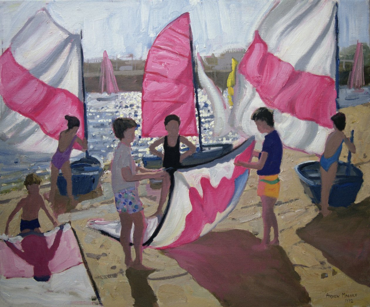 Barca a vela, Royan, Francia, 1992 da Andrew Macara
