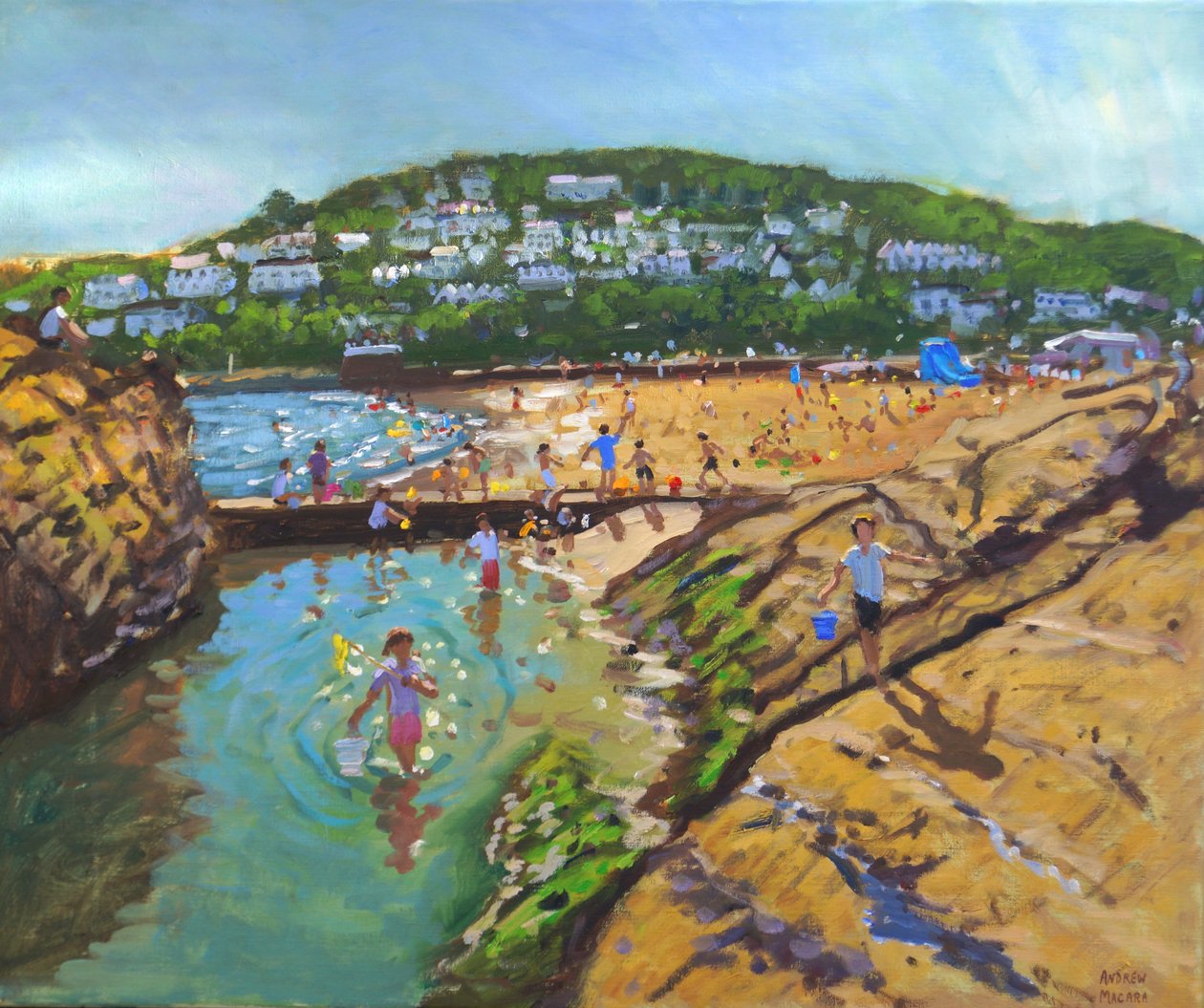 Piscina di mare, Looe, 2013 da Andrew Macara