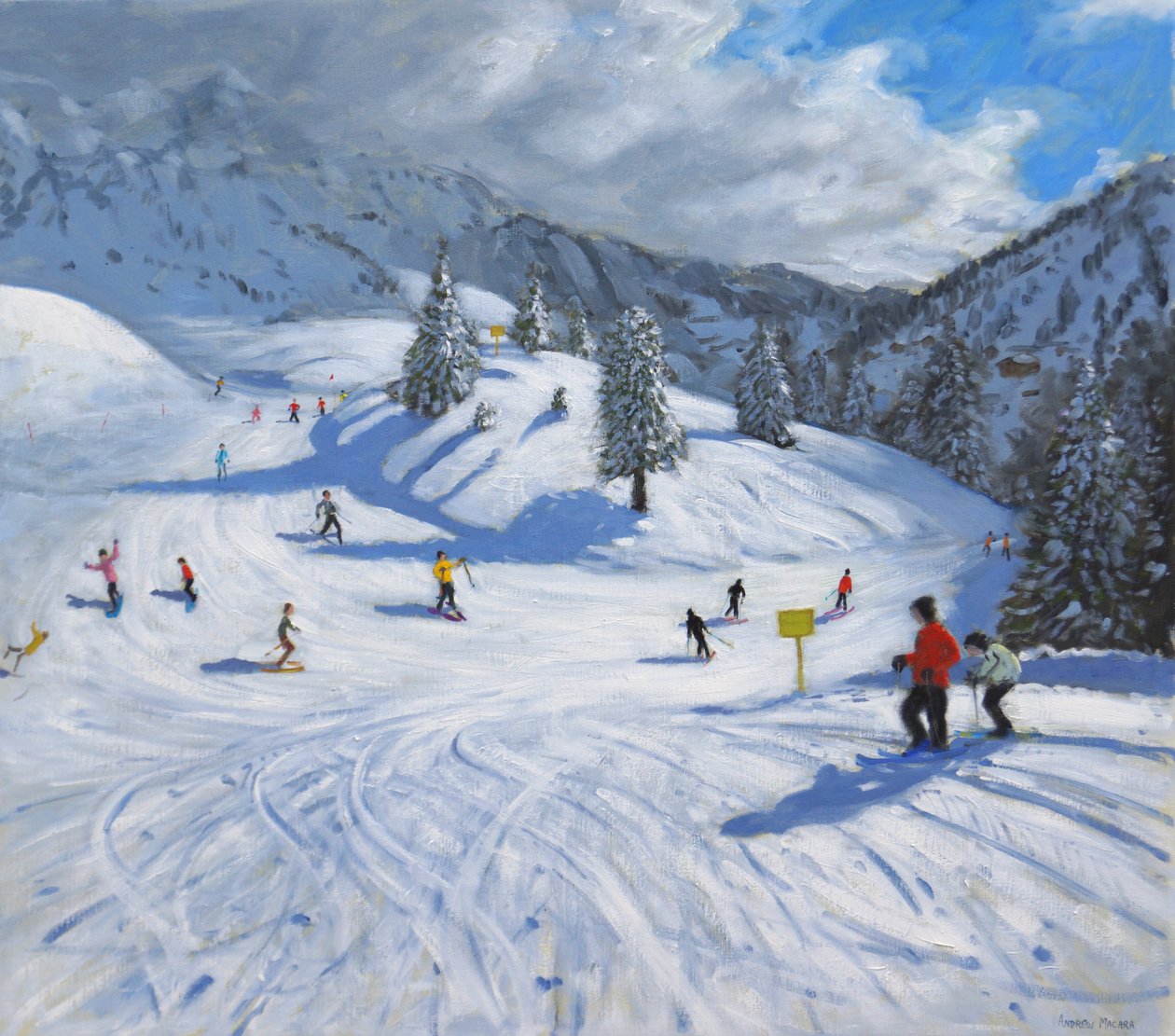 Sci, Kitzbhuel, 2014 da Andrew Macara