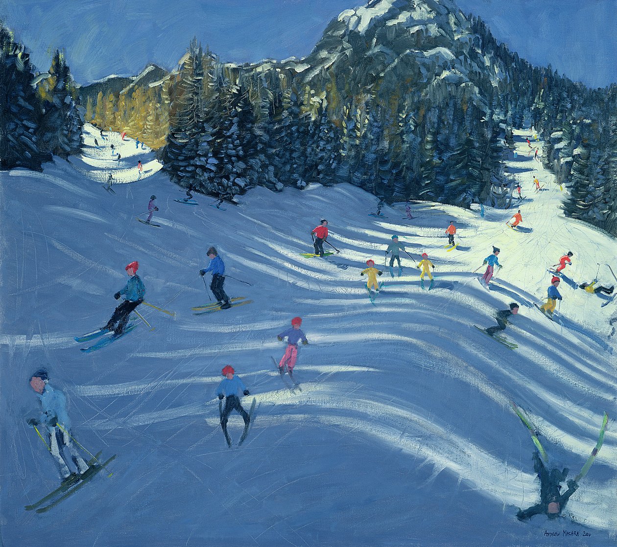 Due piste da sci, 2004 da Andrew Macara