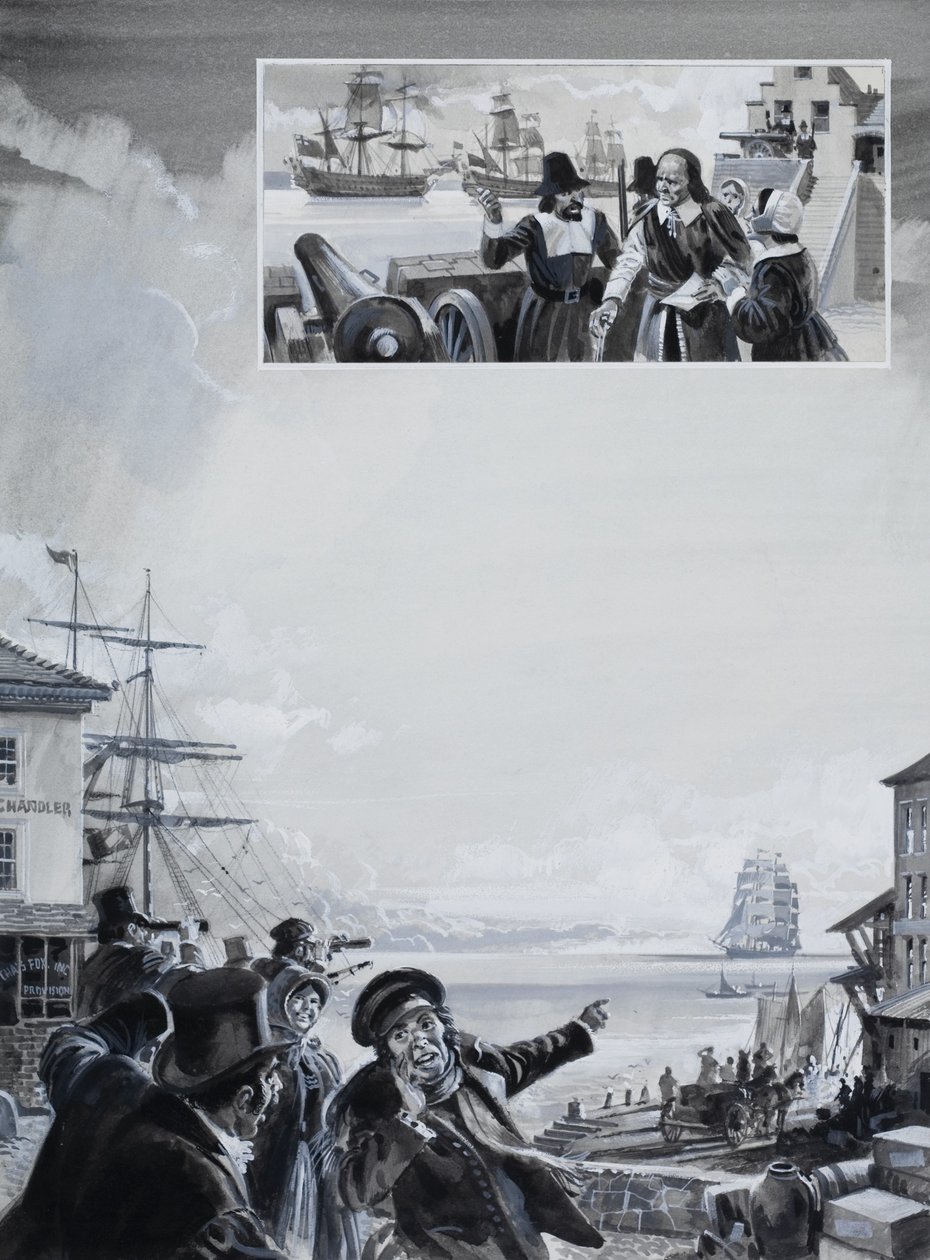Scena del porto da Andrew Howat