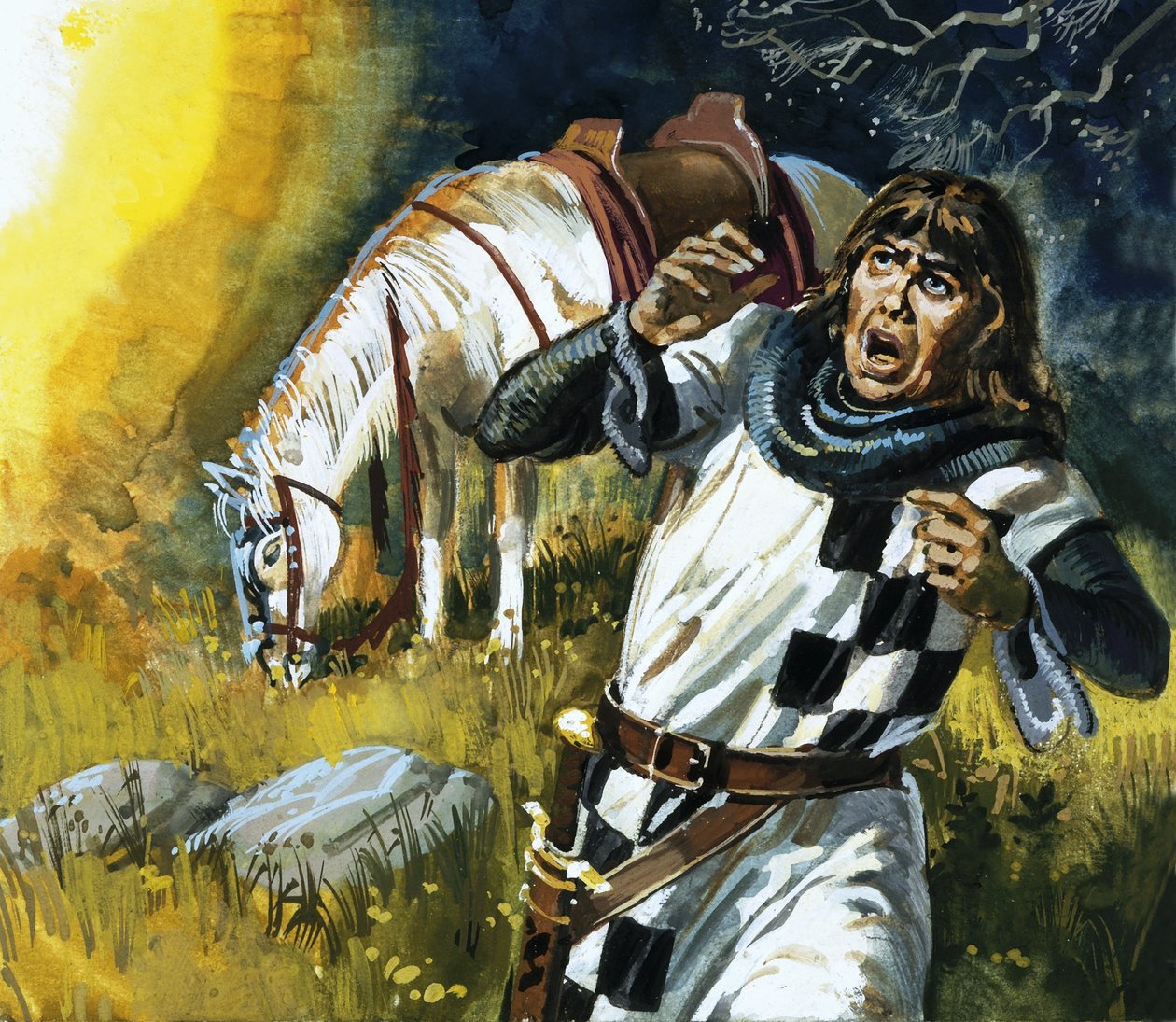Cavaliere spaventato da Andrew Howat