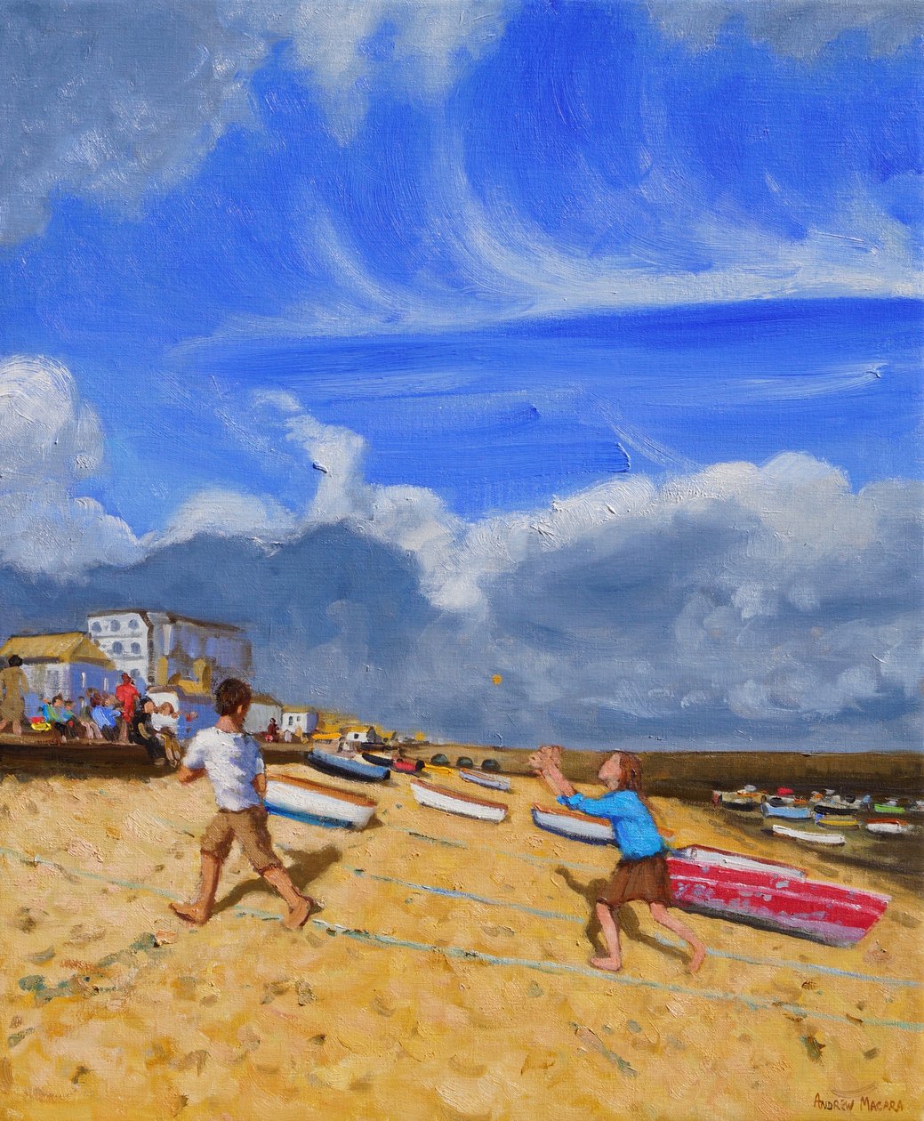 Prendere la palla, St Ives, 2016 da Andrew Macara