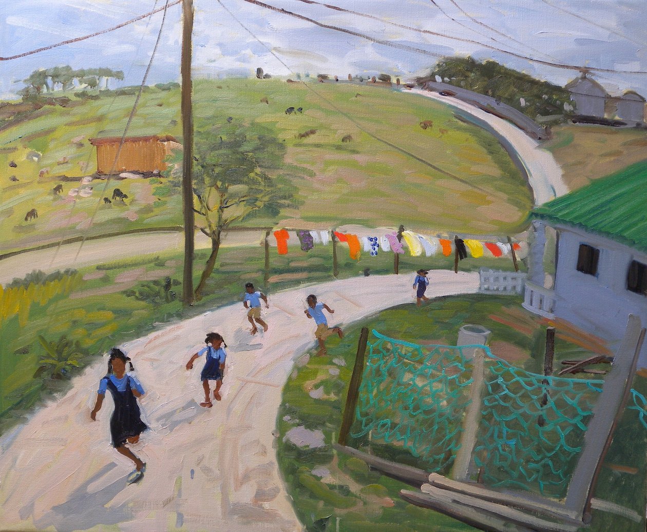 Bambini a scuola, 2011 da Andrew Macara