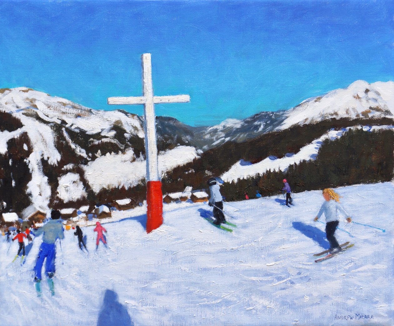 La Croce, Morzine, Francia, 2017 da Andrew Macara