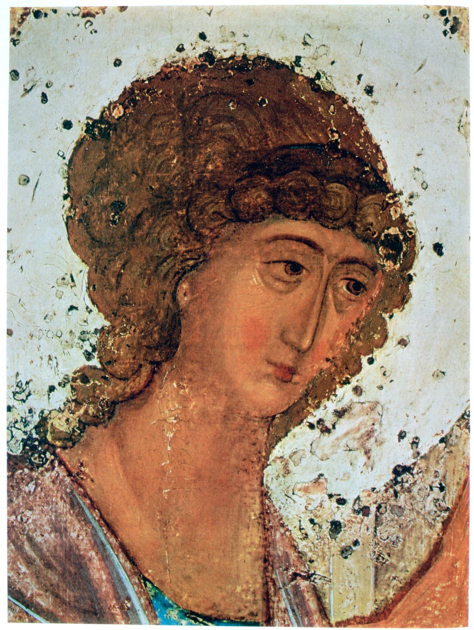 La Trinità di Roublev (dettaglio), c. 1411 da Andrey Rublyov