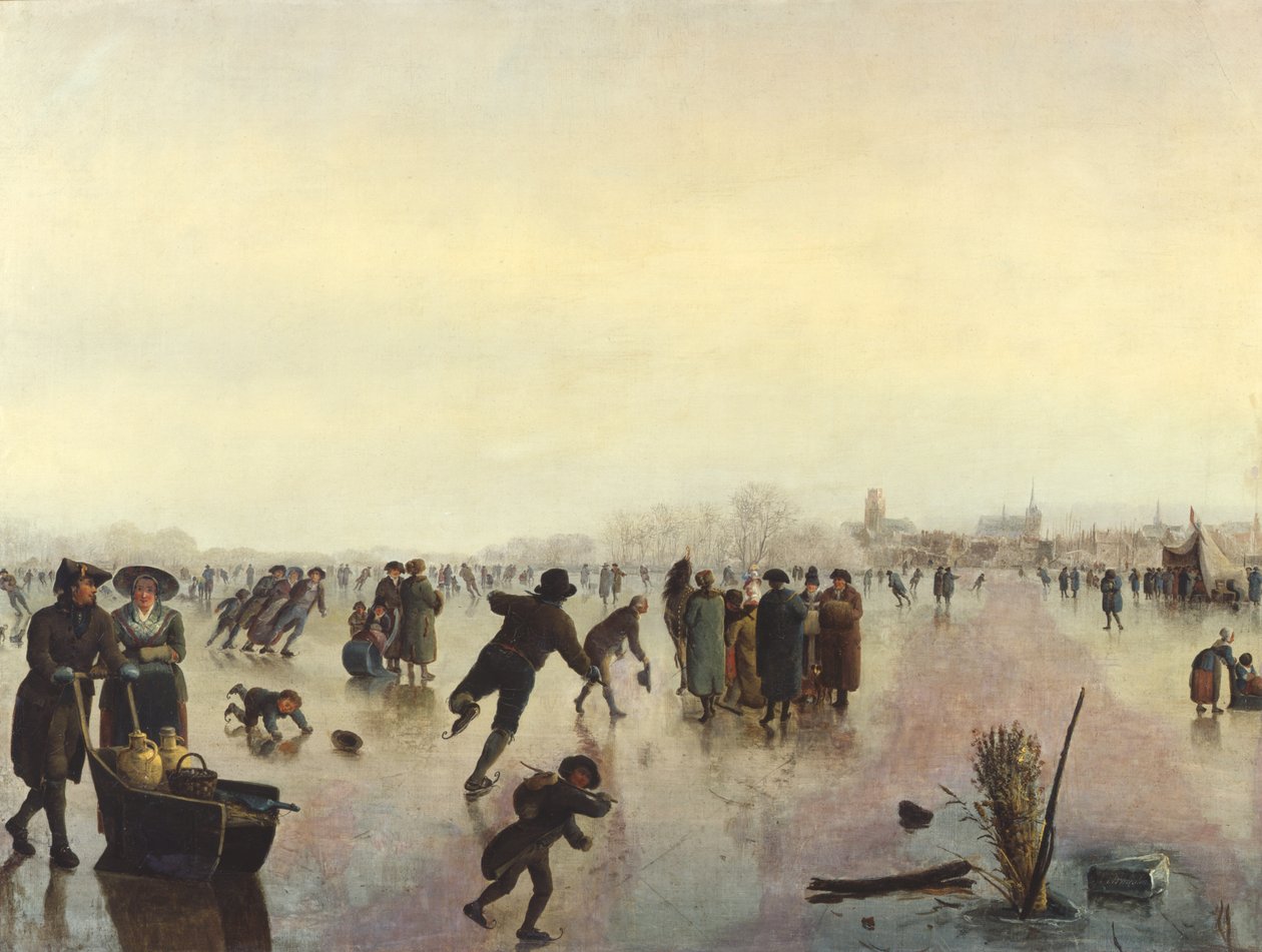 Veduta di Dordrecht da Andries Vermeulen