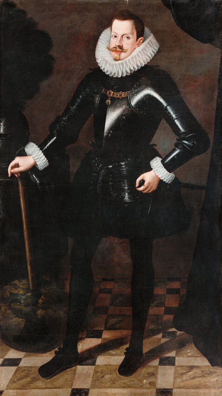 Filippo III di Spagna (1578 - 1621) da Andres Lopez Polanco