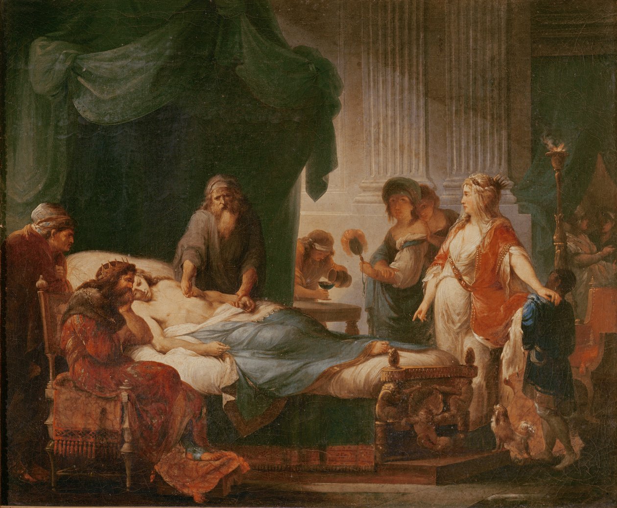 Antioco e Stratonice da Angelica Kauffmann