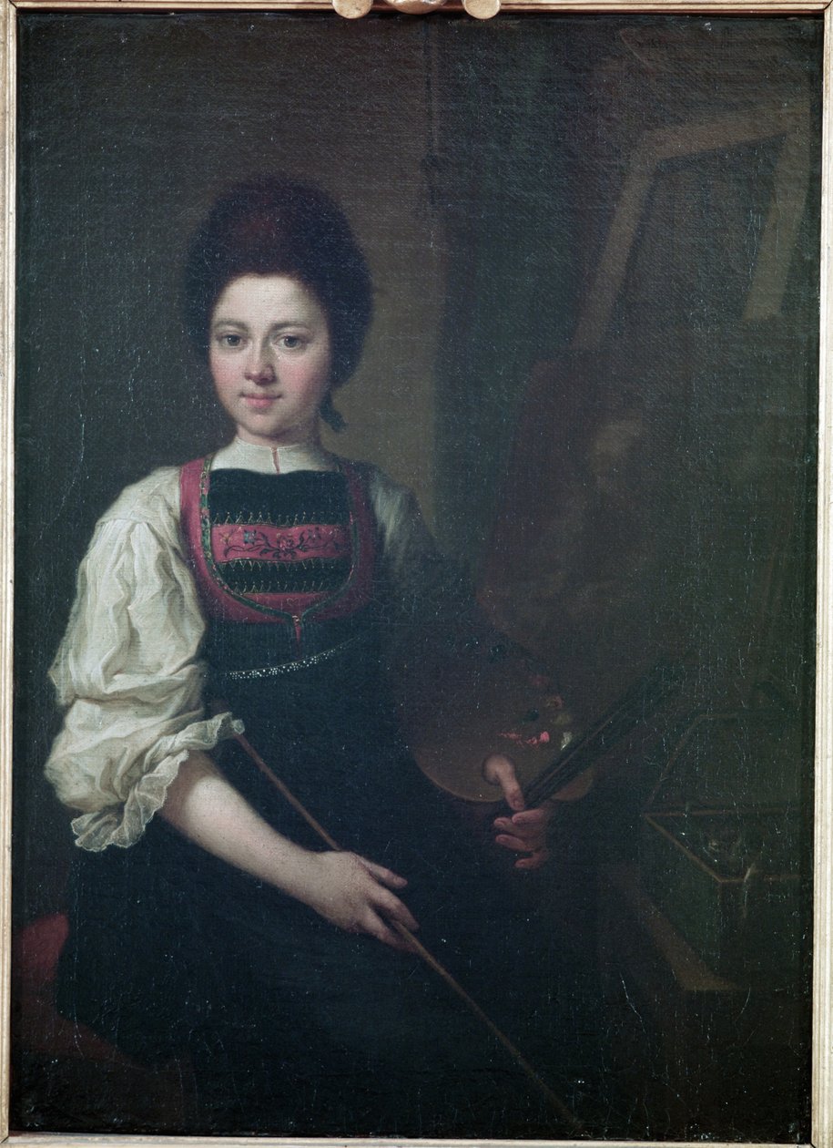 Autoritratto, 1763 da Angelica Kauffmann