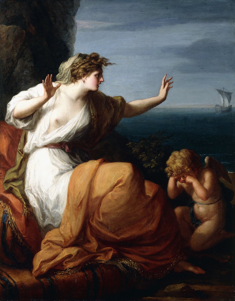 Arianna abbandonata da Teseo da Angelica Kauffmann
