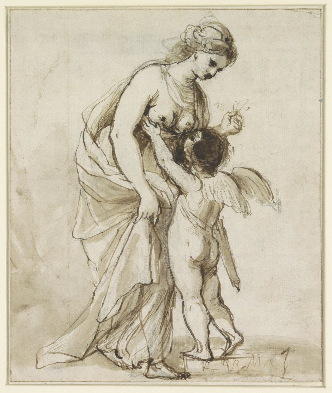 Venere e Amore da Angelica Kauffmann