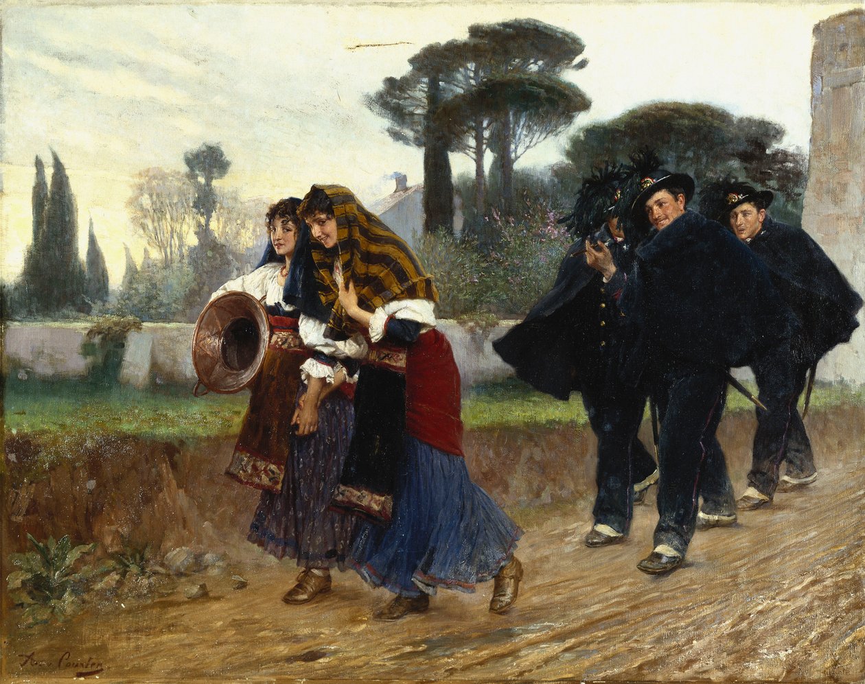 In libera uscita da Angelo Courten