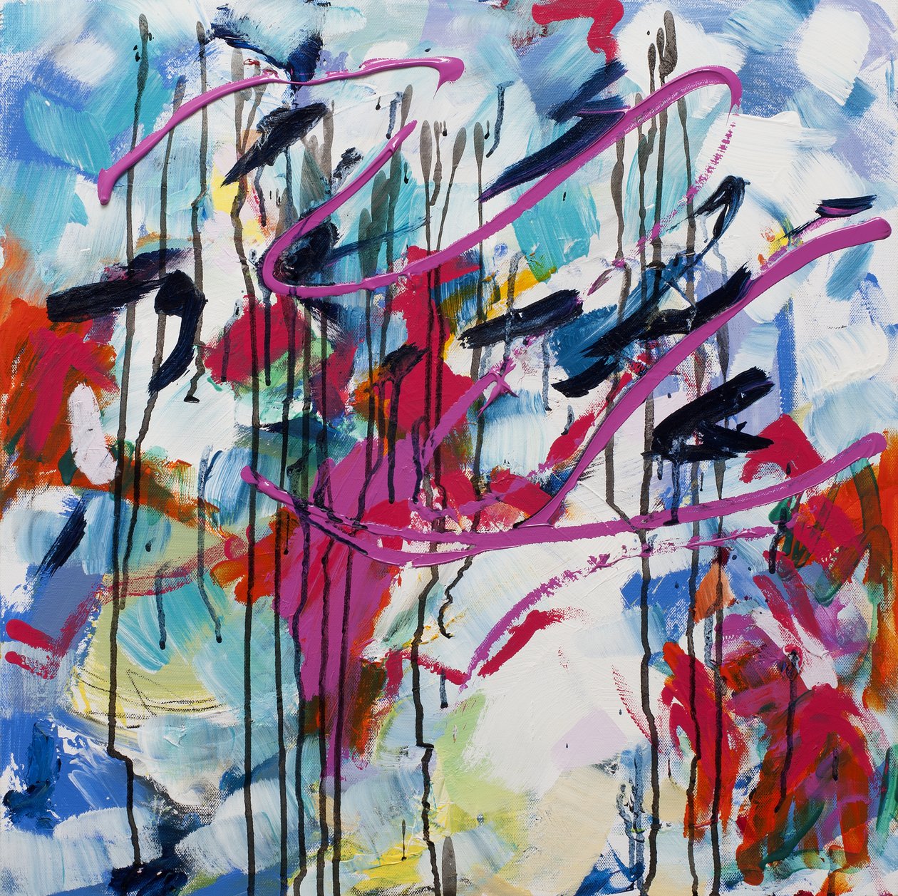 Vivere tra gli alberi II, 2017 da Angie Kenber
