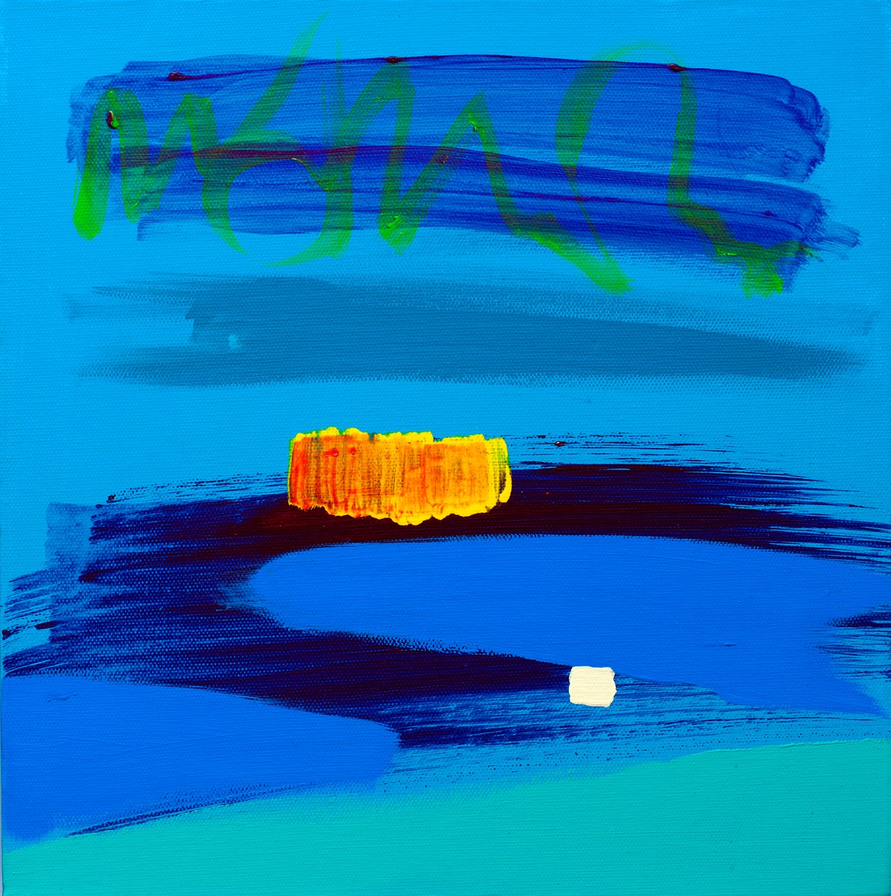 Arancione e Blu Mezzanotte da Angie Kenber