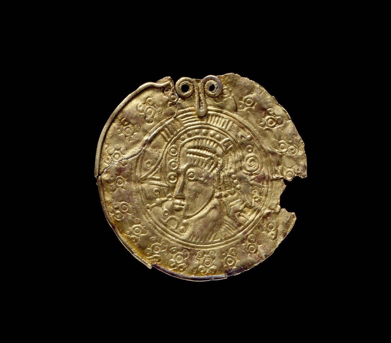 Il Bratteato di San Giles (oro) da Anglo Saxon