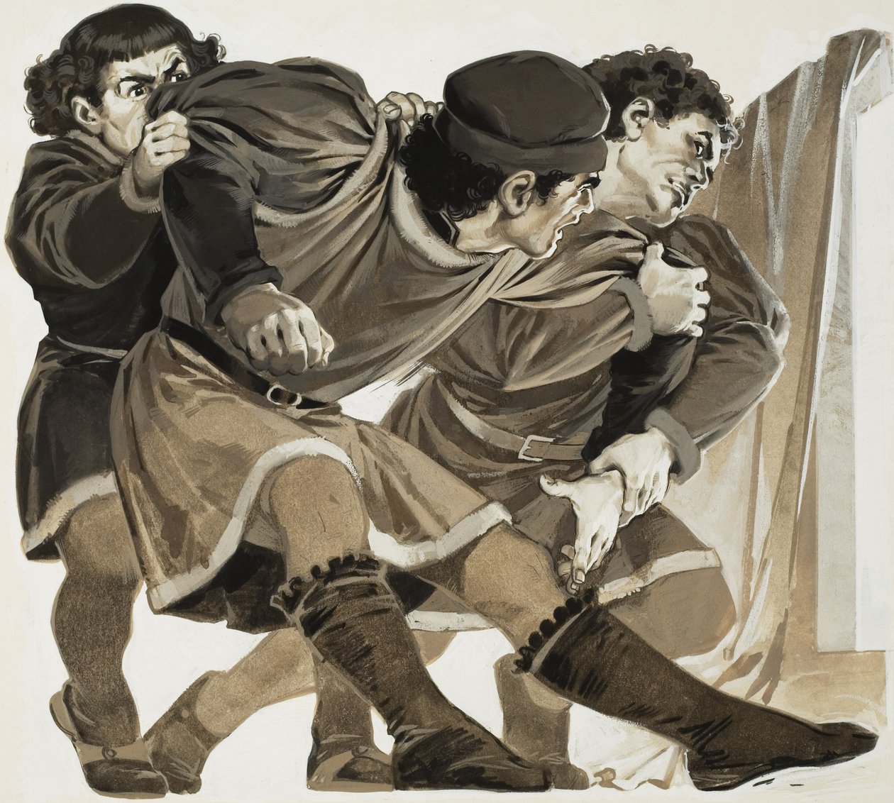 Baldaccio (1400-41) (gouache su carta) da Angus McBride