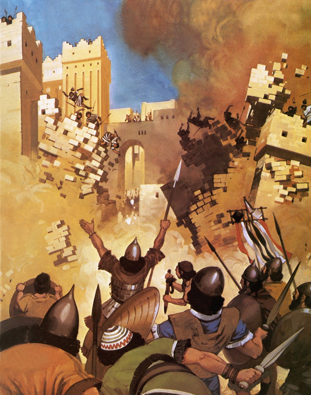 Giosuè alle mura di Gerico da Angus McBride