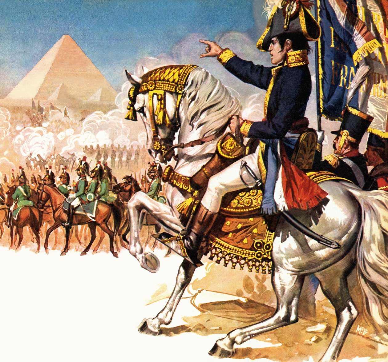 La battaglia di Pyramis da Angus McBride