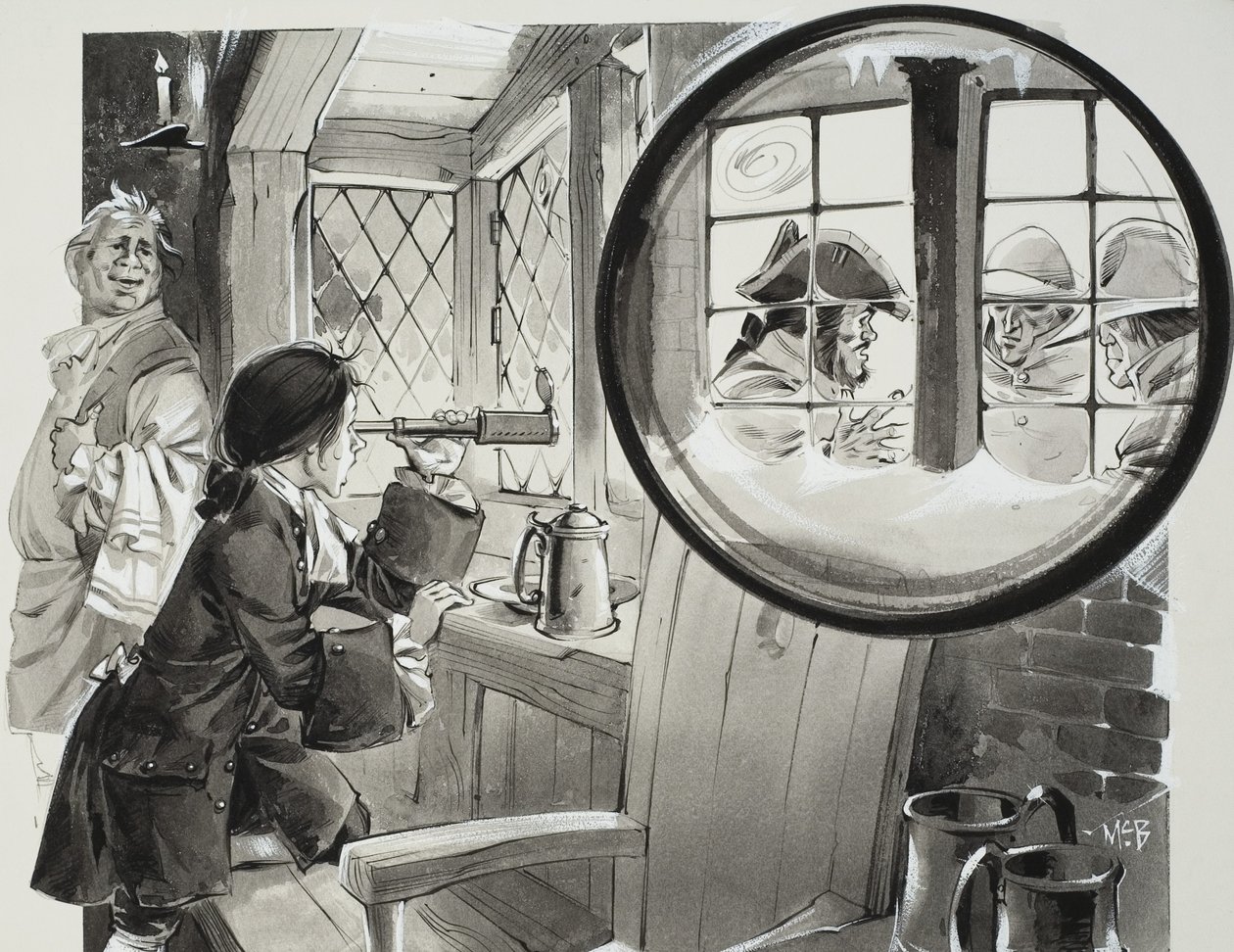 Attraverso il telescopio da Angus McBride