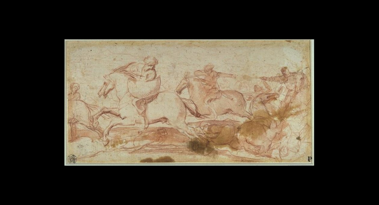 Battaglia di cavalleria da Aniello Falcone