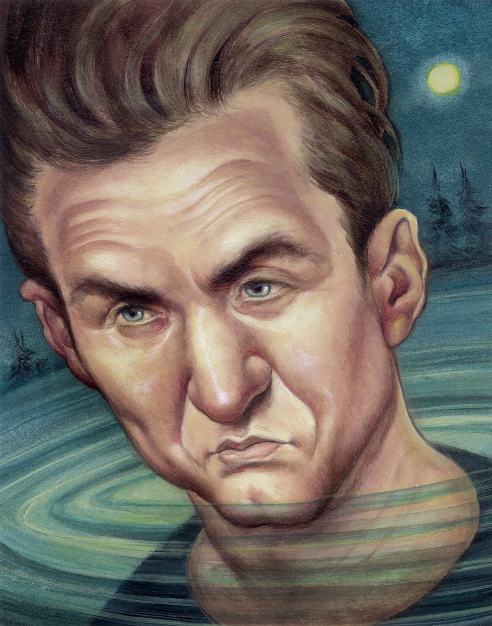 Sean Penn (2003) da Anita Kunz