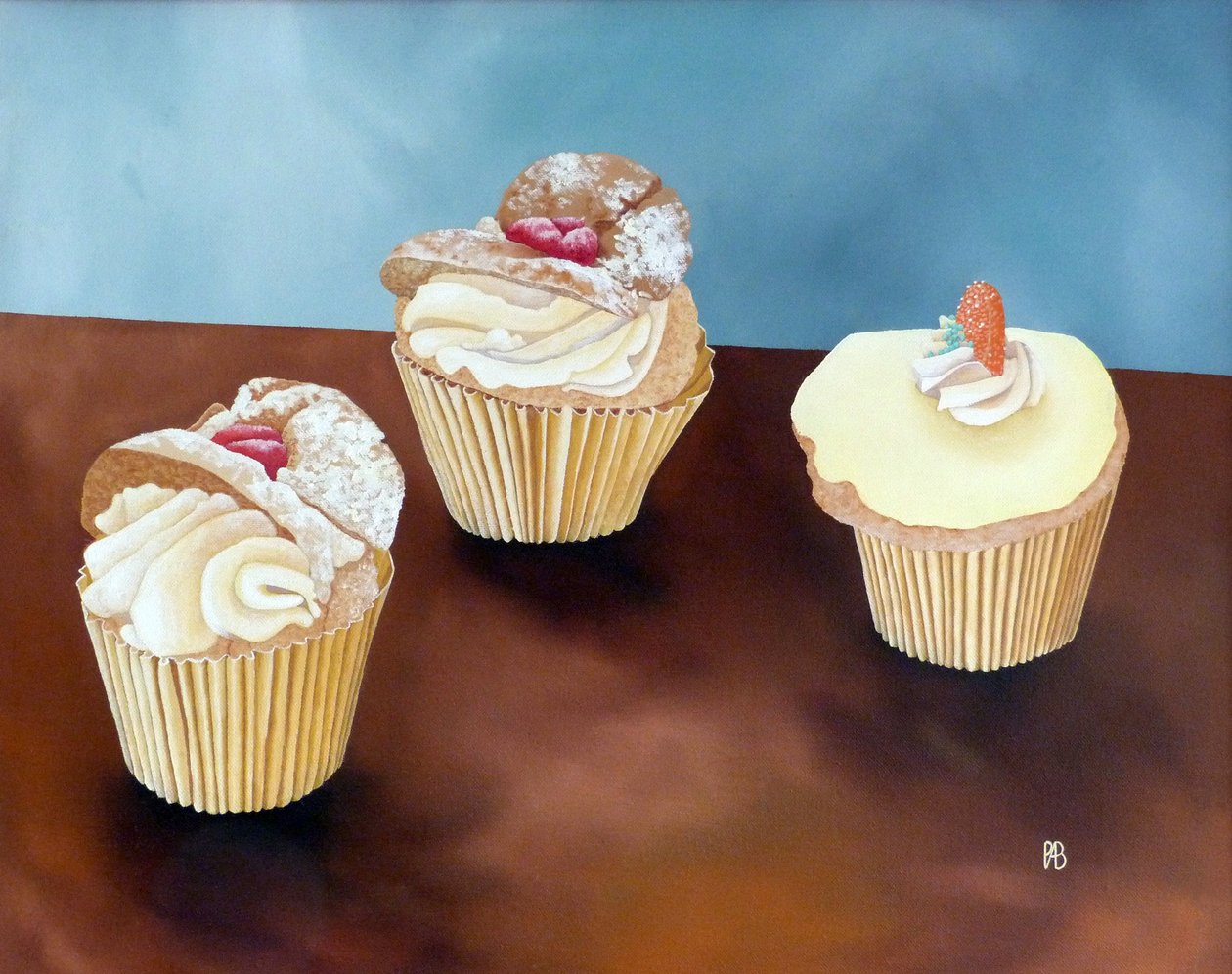 Tre torte, 1998 da Anna Phillips