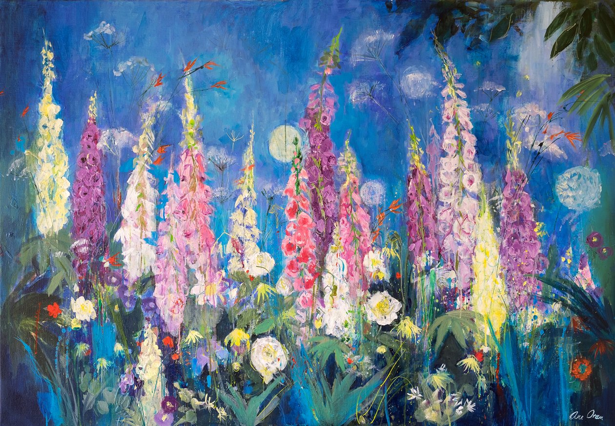 Digitale e allium, 2019 da Ann Oram