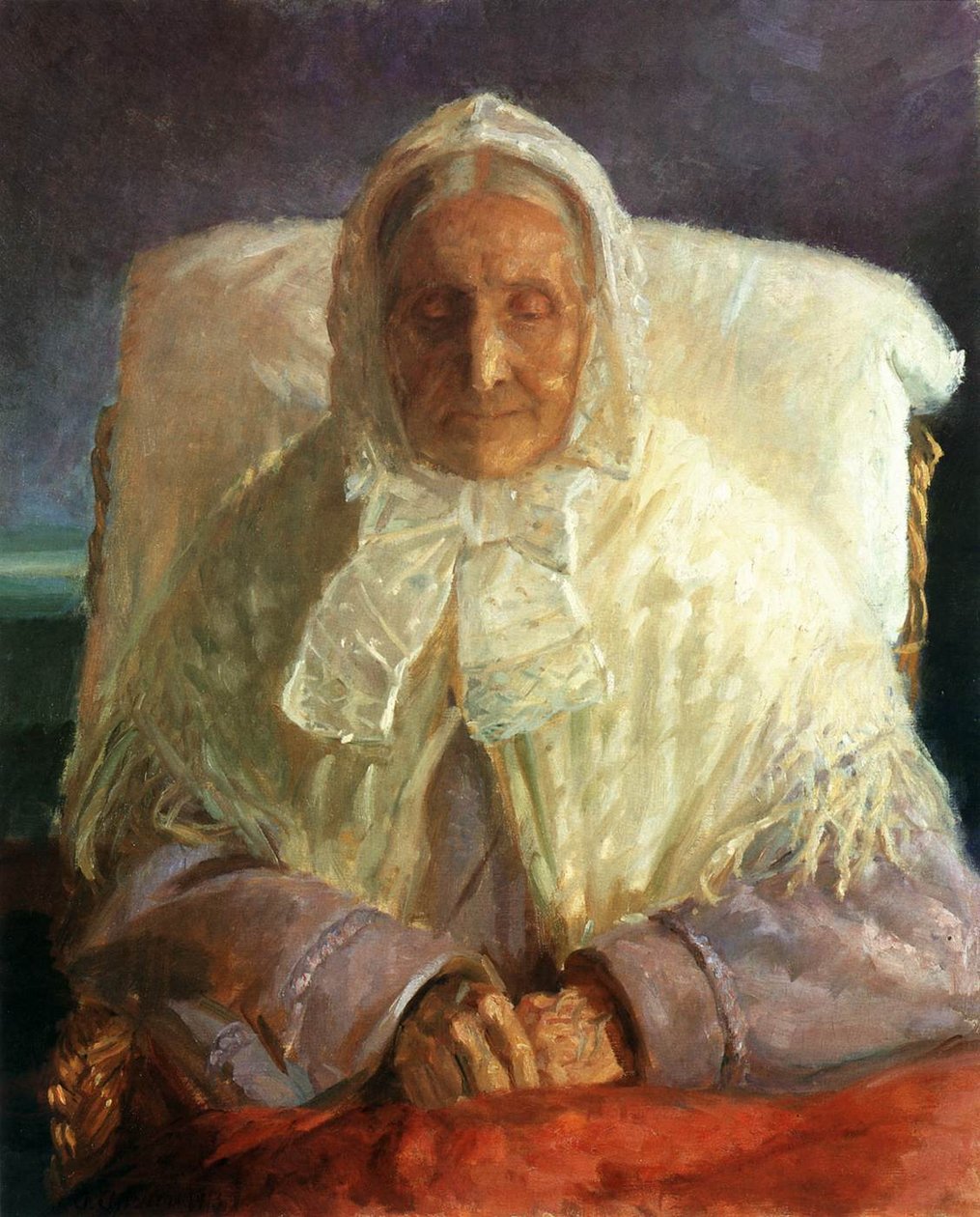 Ritratto di Anna Hedwig Brøndum da Anna Ancher