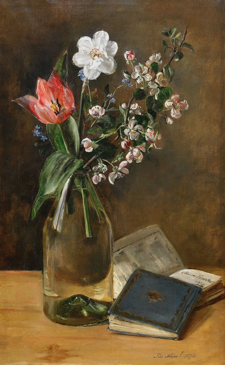 Natura morta con fiori primaverili da Anna Munthe Norstedt
