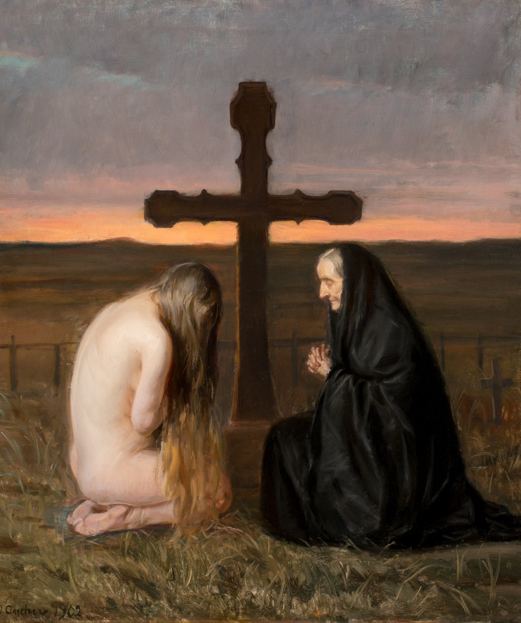 Danese: Sorg Grief da Anna Ancher