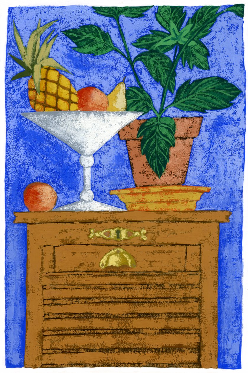 Natura morta con ananas, 2010 da Annalisa Morrocco