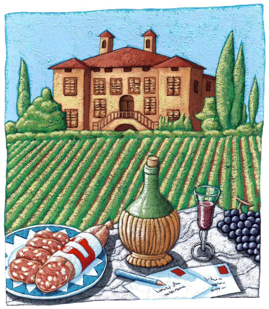 Villa in Chianti da Annalisa Morrocco