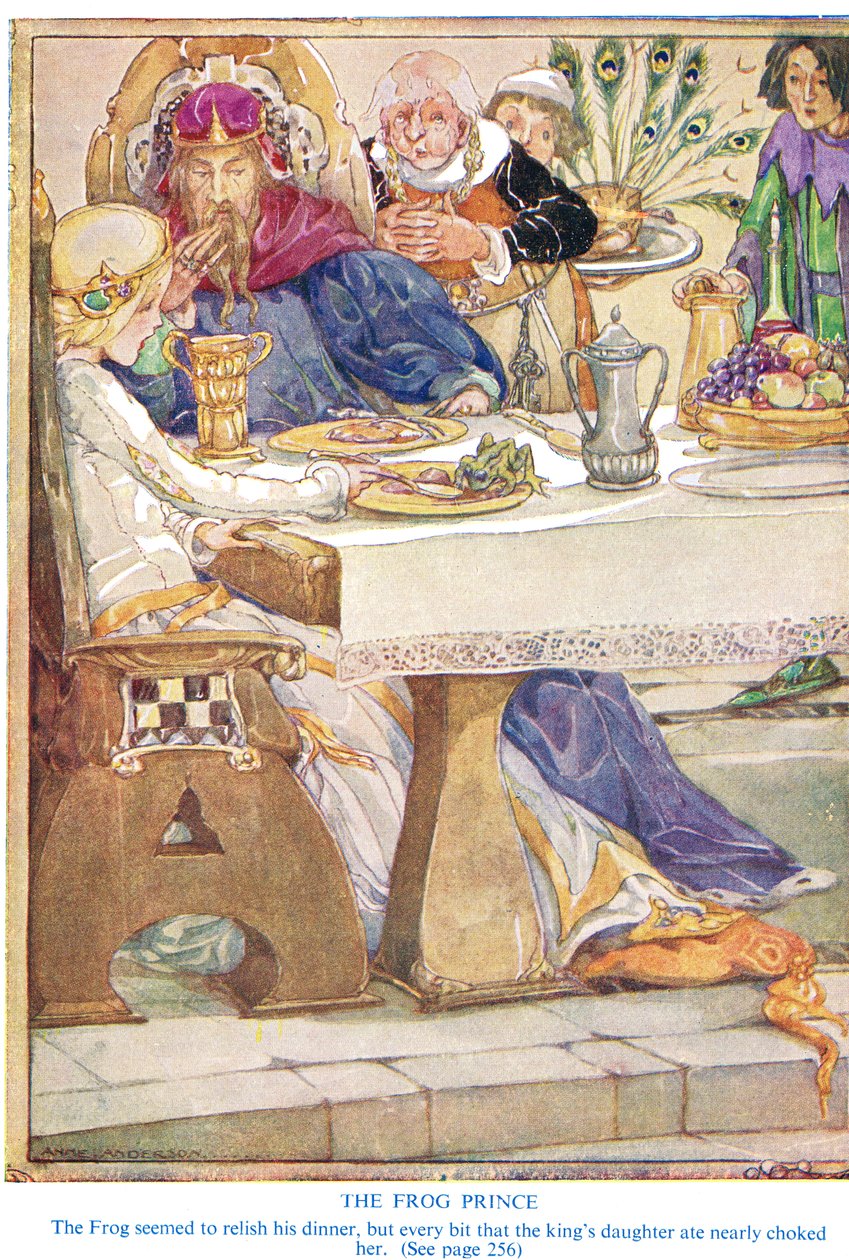 Il principe ranocchio, illustrazione da 