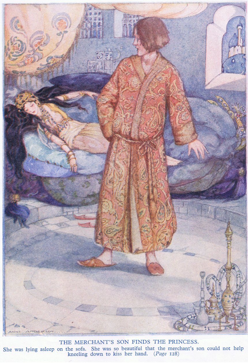 Il figlio del mercante trova la principessa da Anne Anderson