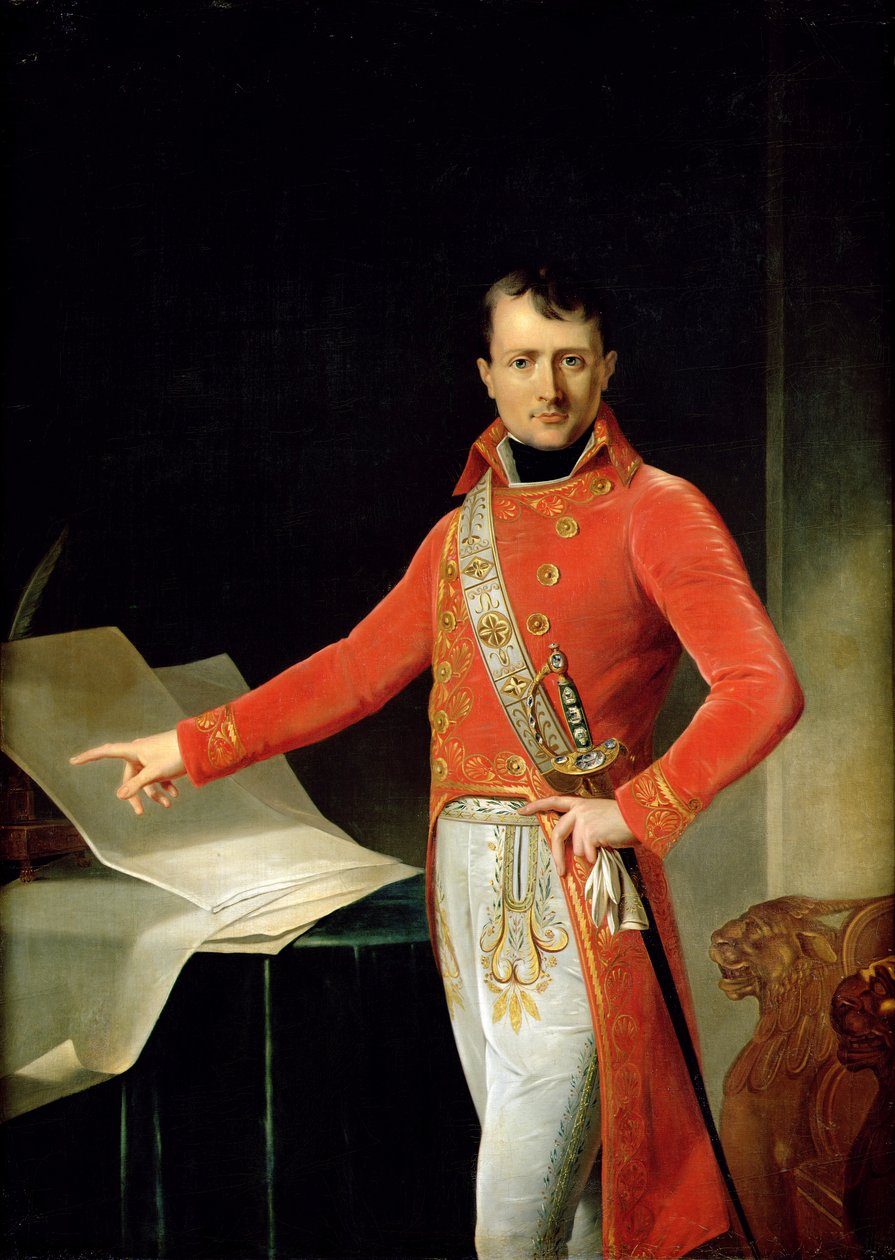 Ritratto di Napoleone I (1769-1821) da Anne Louis Girodet de Roucy Trioson