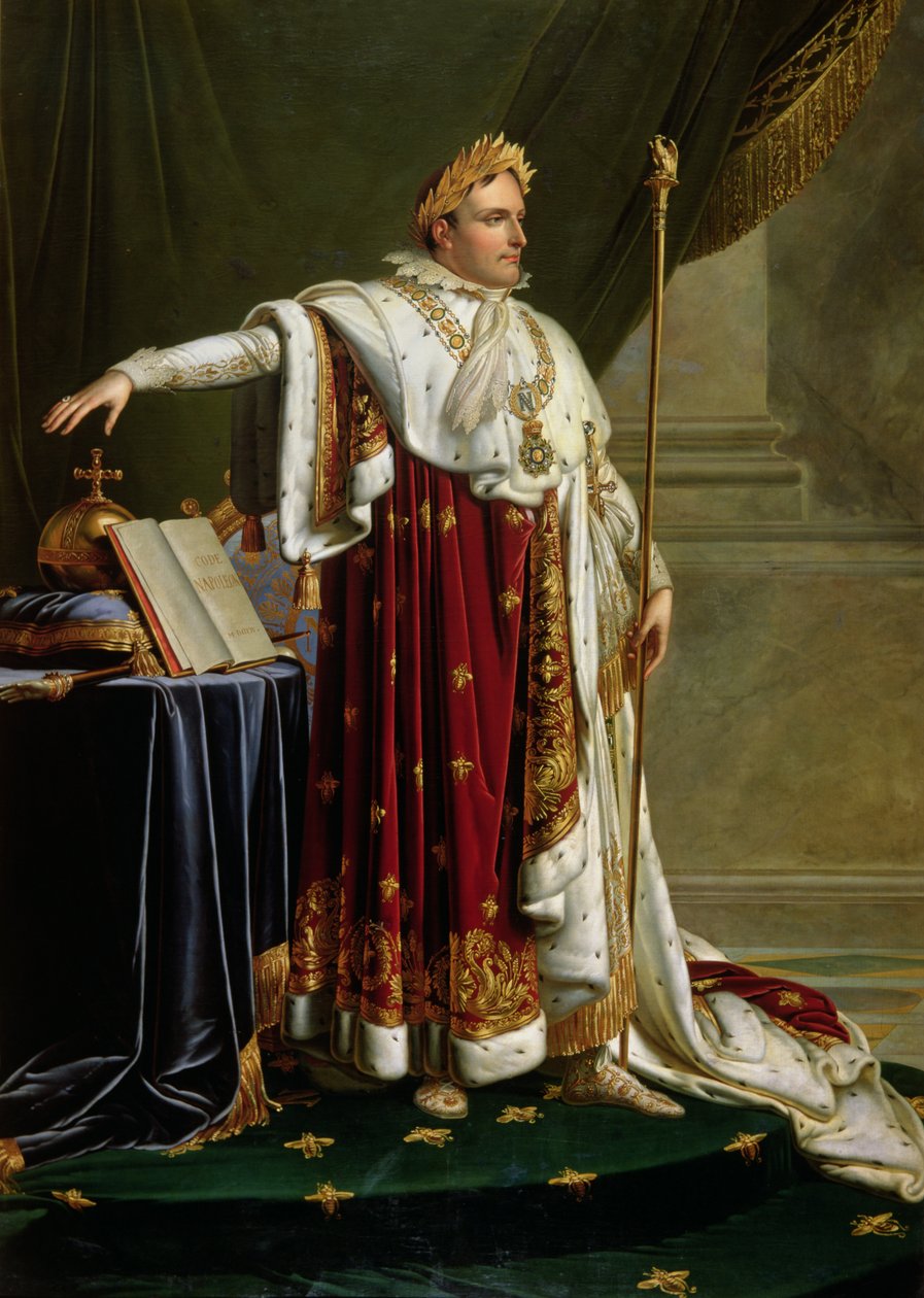 Ritratto di Napoleone Bonaparte (1769-1821) da Anne Louis Girodet de Roucy Trioson