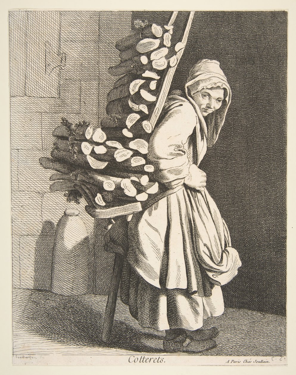 Venditore di Legna da Ardere da Anne Claude Philippe de Caylus