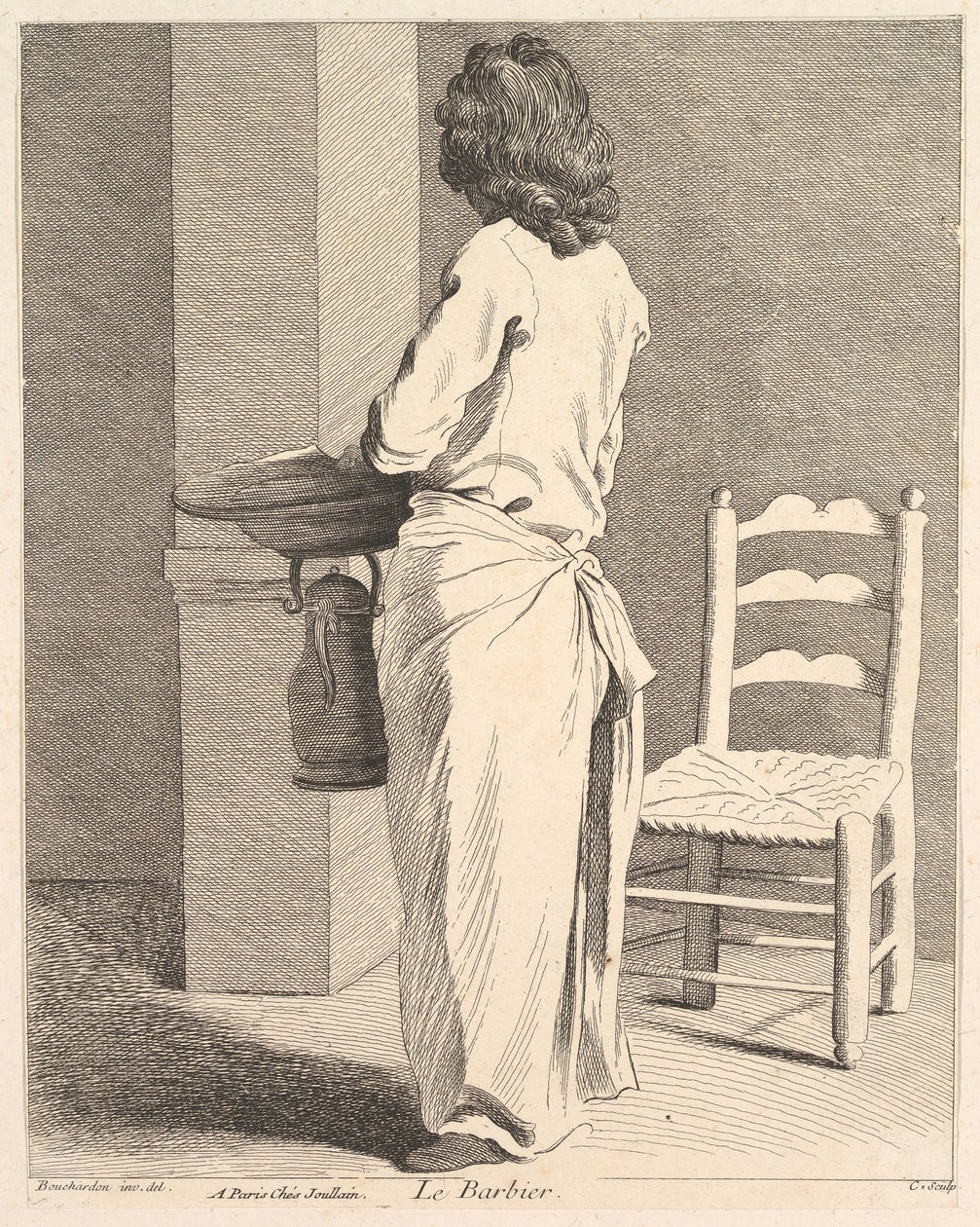 Il Barbiere da Anne Claude Philippe de Caylus