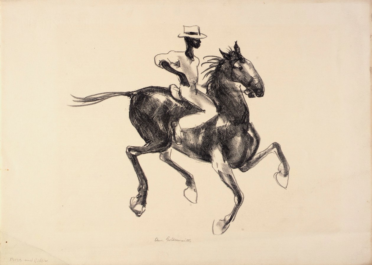 Cavallo e cavaliere da Anne Goldthwaite