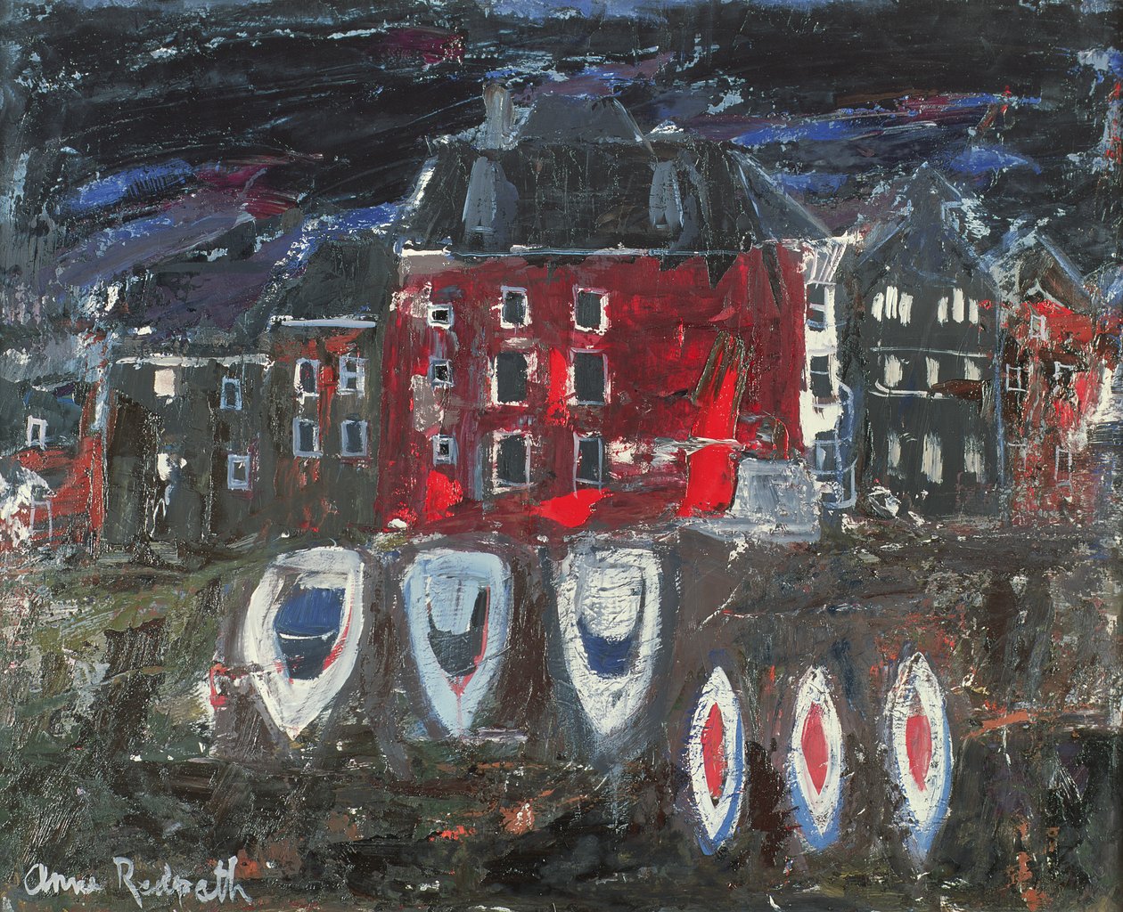 Cantiere navale, Amsterdam da Anne Redpath