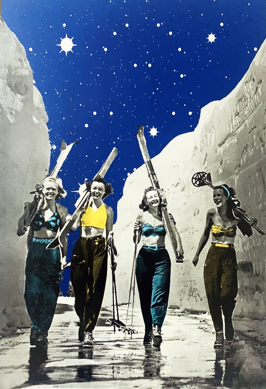 Ragazze che Sciano, 2022 da Anne Storno