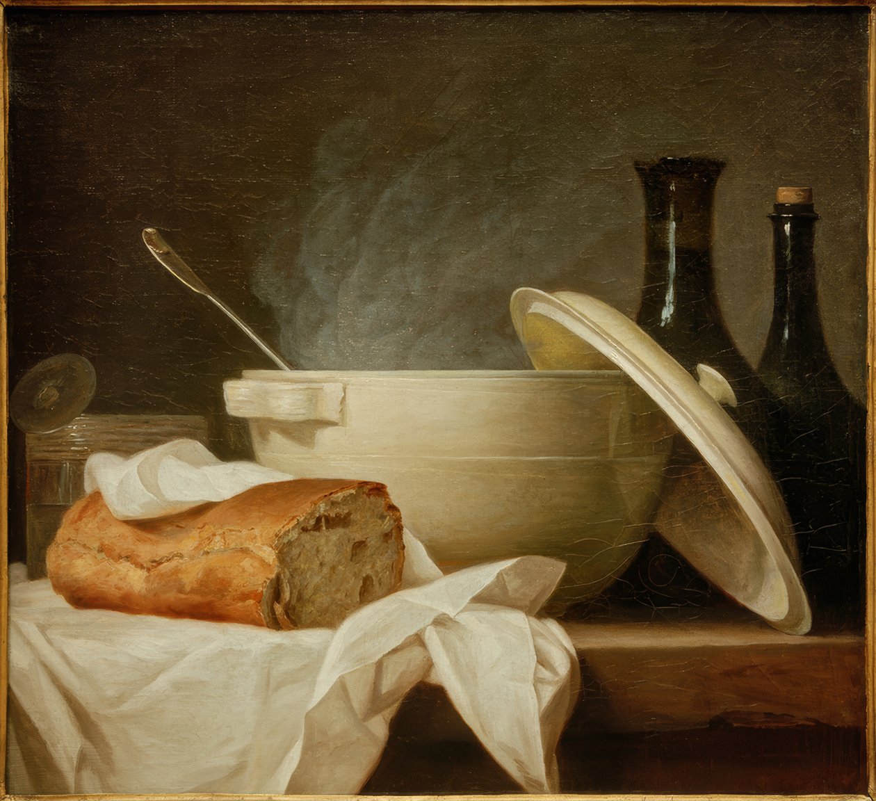 La zuppiera bianca da Anne Vallayer Coster